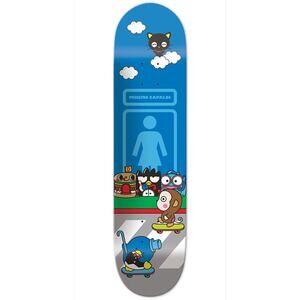 Girl Mike Mo Capaldi Hello Sanrio Skateboard Deck - 7.875in x 31.25in RARE NEW
